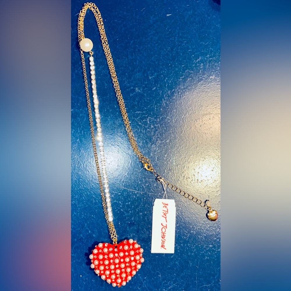 New 2 Piece Betsey Johnson Jewelry - Picture 2 of 4